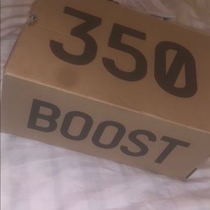 Empty Yeezy 350 Boost Box